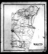Malta Township, Malta Ridge, East Line P.O., Maltaville P.O. and Malta P.O., Saratoga County 1866